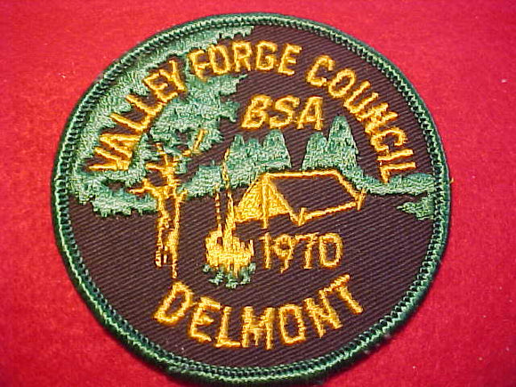 DELMONT, VALLEY FORGE COUNCIL, 1970