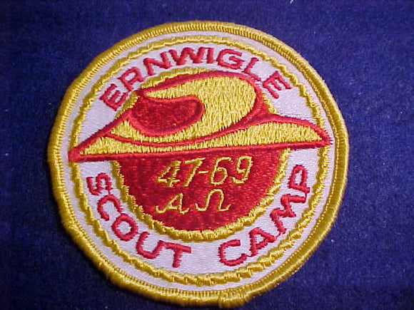 ERNWIGLE SCOUT CAMP, 1947- 1969