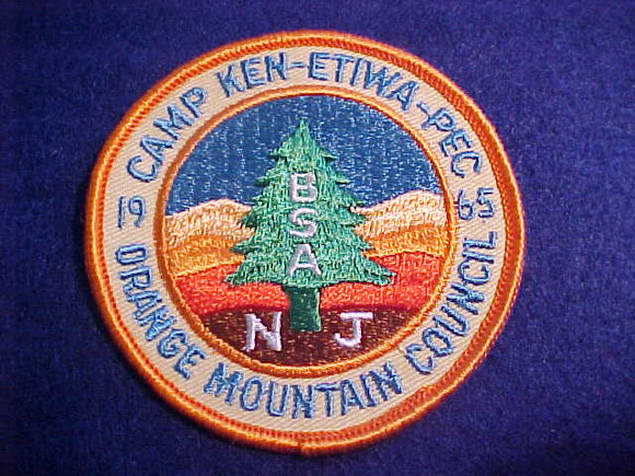 KEN-ETIWA-PEC, ORANGE MOUNTAIN COUNCIL, 1965