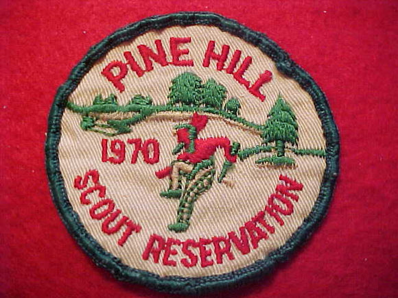 PINE HILL SCOUT RESERVATION, 1970, USED