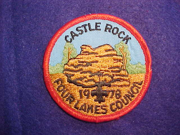 CASTLE ROCK, FOUR LAKES COUNCIL, 1978