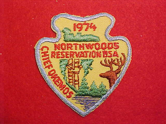 NORTHWOODS RESERVATION, CHIEF OKEMOS COUNCIL, 1974