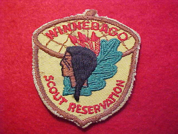 WINNEBAGO SCOUT RESERVATION, CUT EDGE, 1960'S, USED