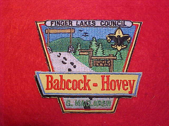 BABCOCK-HOVEY, FINGER LAKES COUNCIL