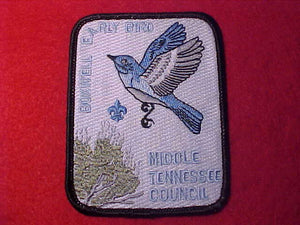 BOXWELL, MIDDLE TENNESSEE COUNCIL, EARLY BIRD, 3X4" RECTANGLE