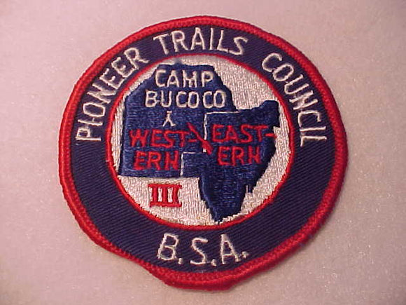 BUCOCO, POINEER TRAILS COUNCIL, 1960'S, USED