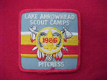 Lake Arrowhead Scout Camps 1986 Big Horn