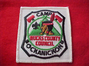 OCKANICKON, BUCKS COUNTY COUNCIL, WHITE TWILL RECTANGLE, MINT