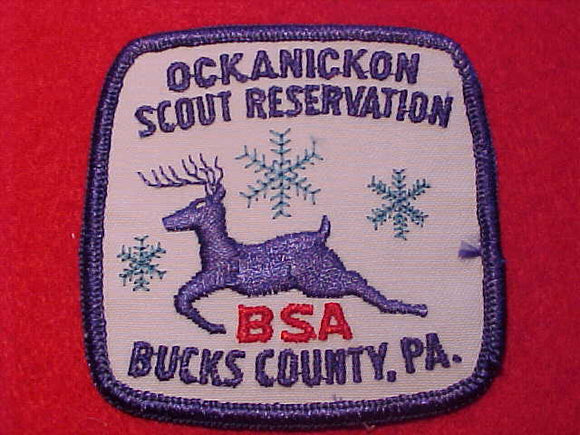 OCKANICKON, BUCKS COUNTY COUNCIL, (WINTER CAMPING), MINT