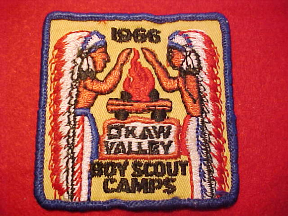 OKAW VALLEY BOY SCOUT CAMPS, 1966, USED