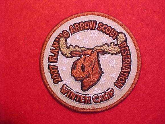 FLAMING ARROW SCOUT RESERVATION, WINTER CAMP, 2007