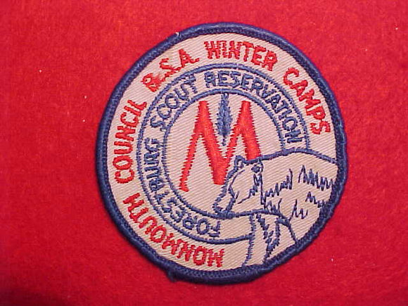 FORESTBURG SCOUT RESERVATION, MONMOUTH COUNCIL WINTER CAMPS, 1960'S, USED