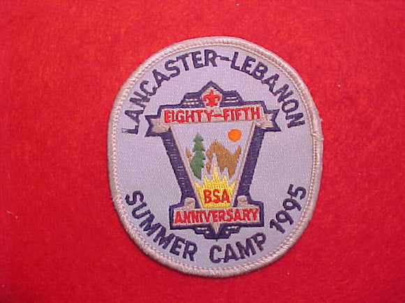 LANCASTER-LEBANON SUMMER CAMP, 1995, GRAY BORDER