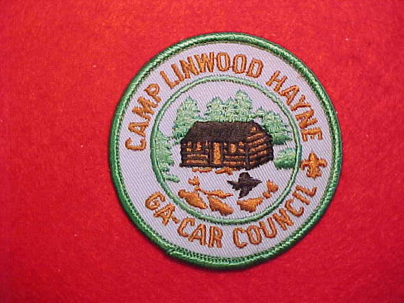 LINWOOD HAYNE, GEORGIA-CAROLINA COUNCIL