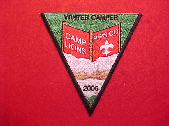 LIONS/PIPSICO WINTER CAMPER, 2006