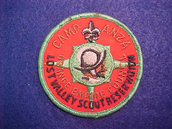 LOST VALLEY SCOUT RESERVATION, CAMP ANZA, ORANGE EMPIRE COUNCIL, USED