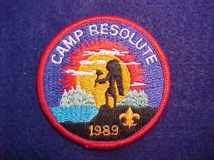 RESOLUTE SCOUT RESERVATION, 1989
