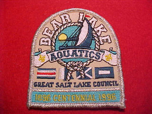 BEAR LAKE AQUATICS, GREAT SALT LAKE COUNCIL, 1996