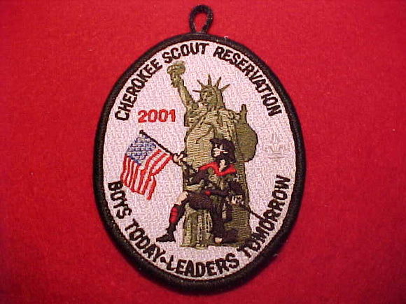 CHEROKEE SCOUT RESERVATION, 2001