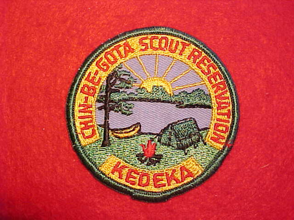CHIN-BE-GOTA SCOUT RESERVATION, KEDEKA, 1960'S, MINT