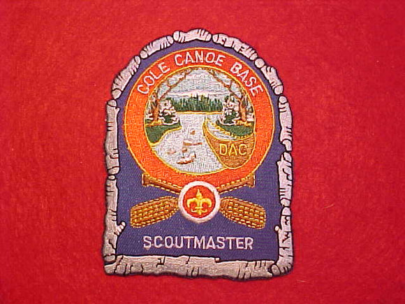 COLE CANOE BASE, DETROIT AREA COUNCIL, SCOUTMASTER, 2006?