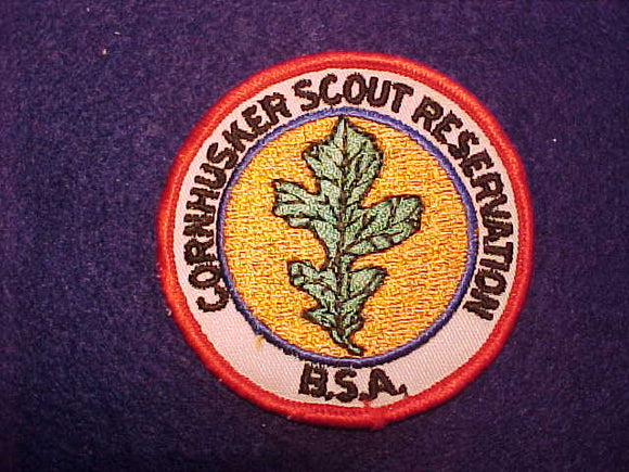CORNHUSKER SCOUT RESERVATION, WHITE TWILL