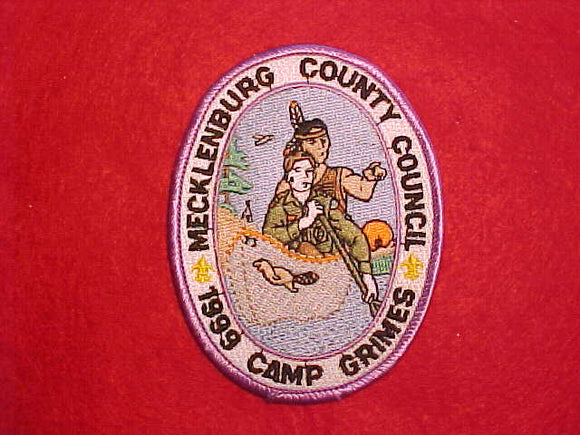 GRIMES, MECKLENBURG COUNTY COUNCIL, 1999
