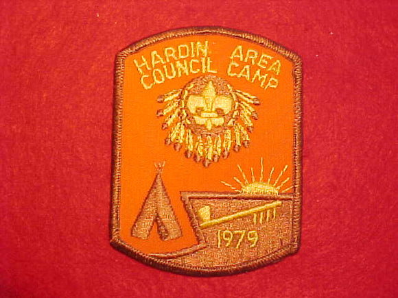 HARDIN AREA COUNCIL CAMP, 1979