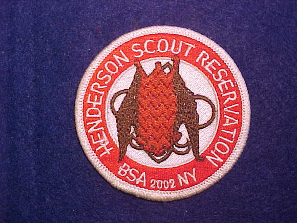 HENDERSON SCOUT RESERVATION, 2002