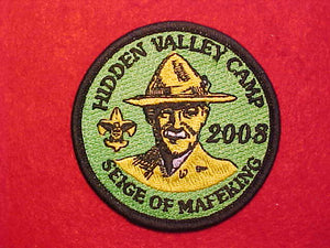 HIDDEN VALLEY, 2008
