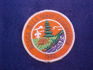 RESICA FALLS SCOUT RESERVATION, 1982