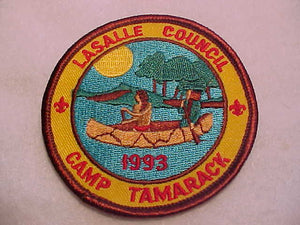 TAMARACK, LASALLE COUNCIL, 1993