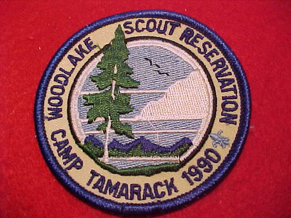 WOODLAKE SCOUT RESERVATION, CAMP TAMARACK, 1990