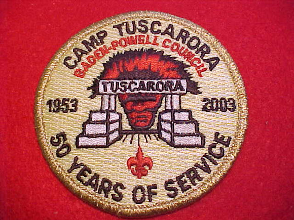 TUSCARORA, BADEN-POWELL COUNCIL, 1953-2003