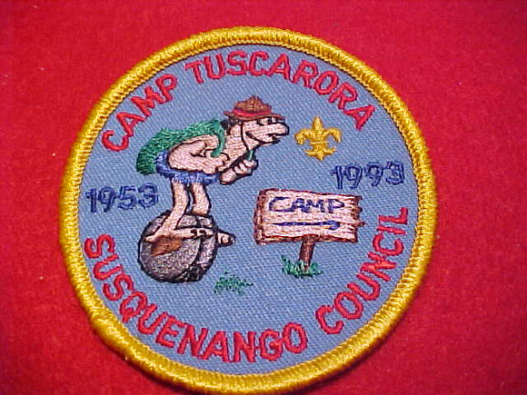 TUSCARORA, SUSQUENANGO COUNCIL, 1953-1993, B. C. CARTOON CHARACTER