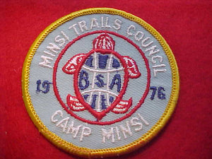 MINSI, MINSI TRAILS COUNCIL, 1976