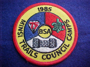 MINSI TRAILS COUNCIL CAMPS, 1985