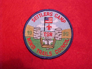 SETTLERS CAMP, MINSI TRAILS COUNCIL, 1995