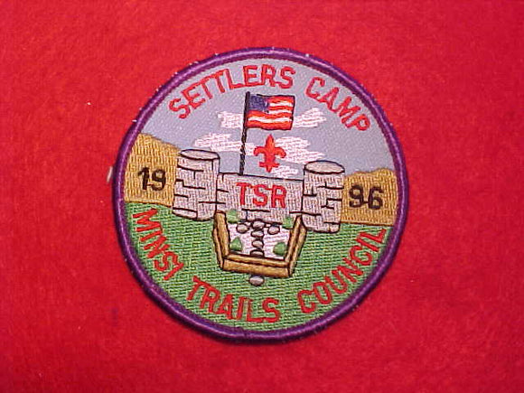SETTLERS CAMP, MINSI TRAILS COUNCIL, 1996