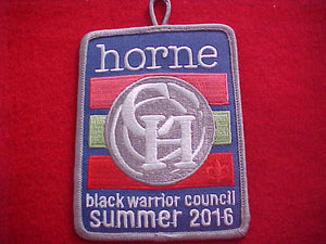 HORNE, BLACK WARRIOR COUNCIL, 2016