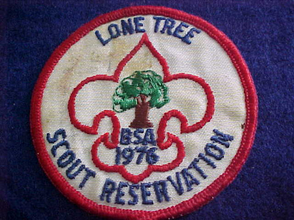 LONE TREE SCOUT RESERVATION, 1976, USED