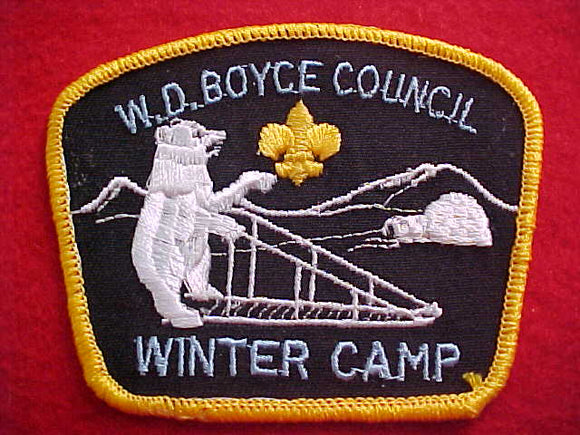 W. D. BOYCE COUNCIL, WINTER CAMP