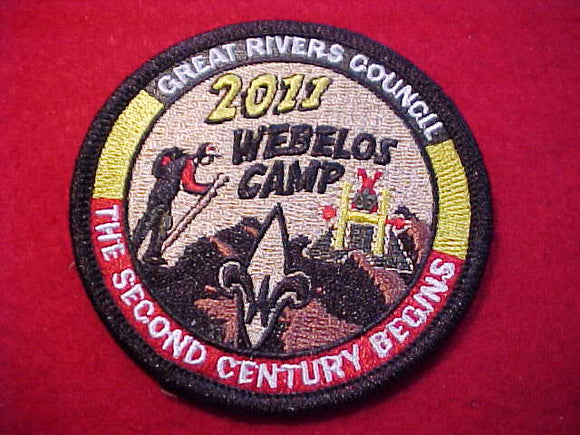 GREAT RIVERS COUNCIL WEBELOS CAMP, 2011