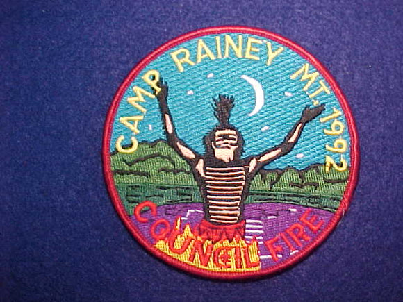 RAINEY MOUNTAIN COUNCIL FIRE, 1992, 4