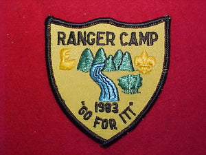 FRANK D. MERRILL RANGER CAMP, 1983