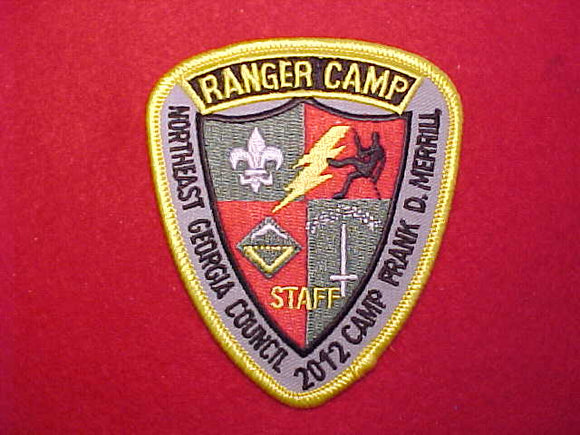 FRANK D. MERRILL RANGER CAMP STAFF, 2012