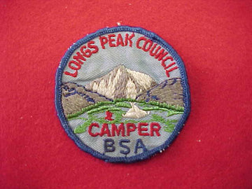 Longs Peak Council Camper 1960's Used
