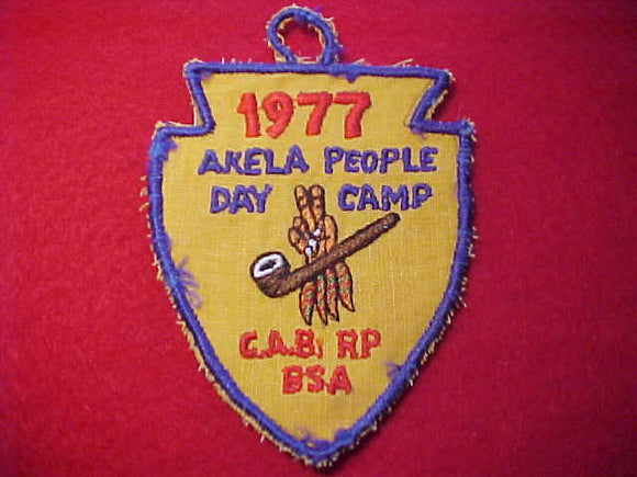 AKELA PEOPLE DAY CAMP, 1977, FAR EAST C.