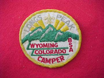 Longs Peak Camper Used 1960's