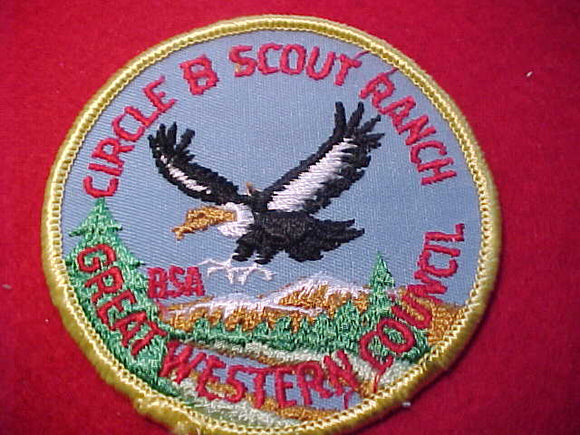 CIRCLE B SCOUT RANCH, 1960'S, GREAT WESTERN C.